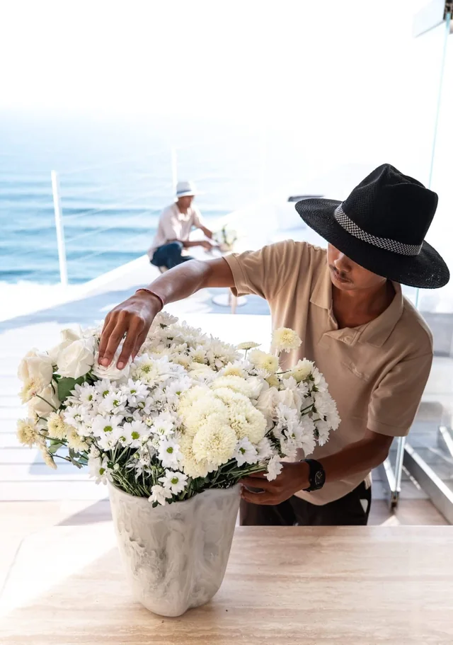 Florals arranged for an event